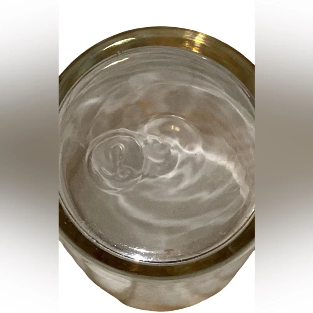 Vintage Libbey 9 oz Flat Tumbler Glass Mid Century Modern Barware